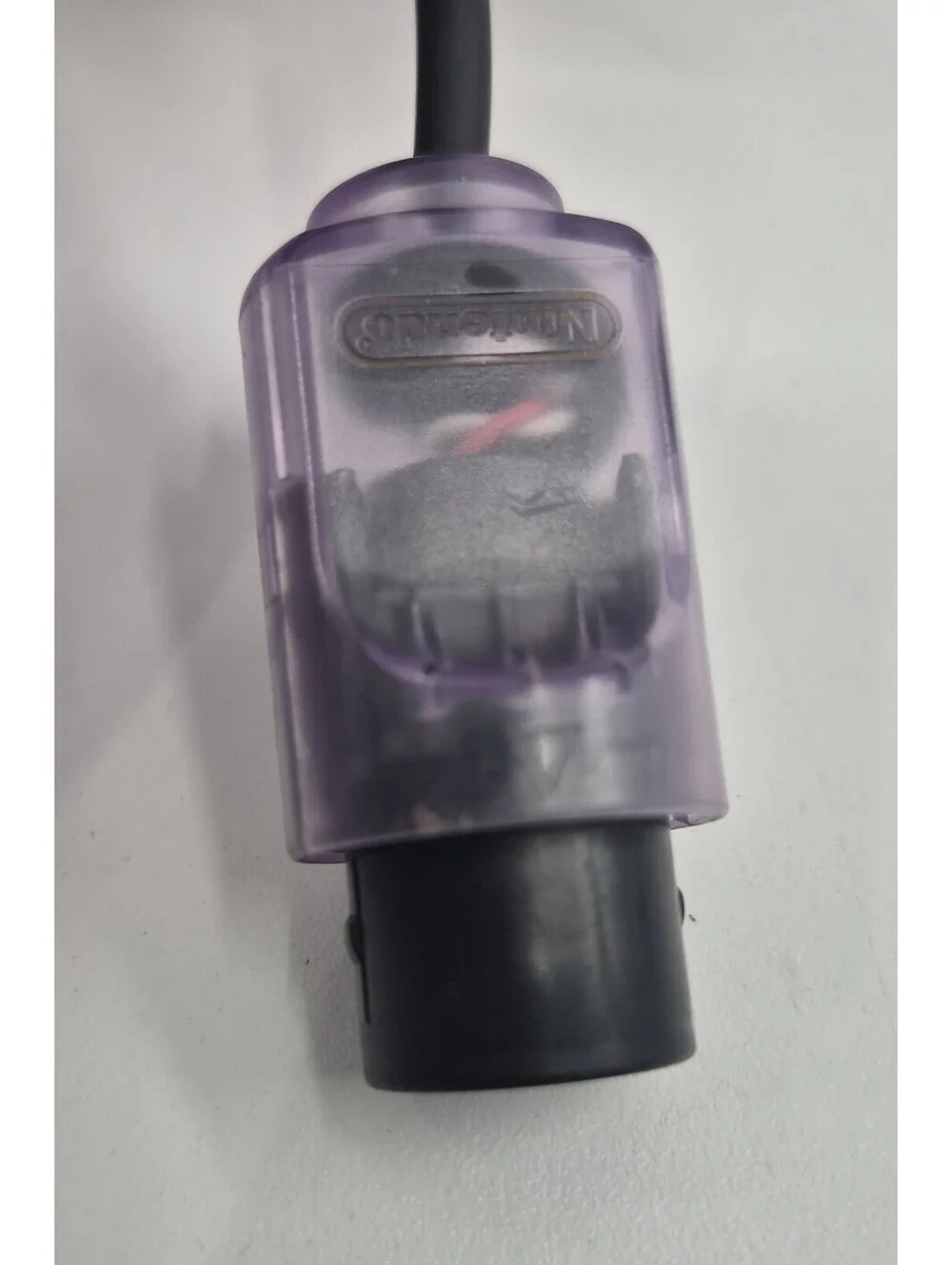 Authentic OEM Nintendo 64 N64 Atomic Purple Clear Controller Joystick Works Rare